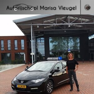 Autorijschool Marisa Vleugel logo