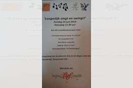 Zondag &#39;Langedijk Zingt en Swingt&#39; in het Kloosterhof
