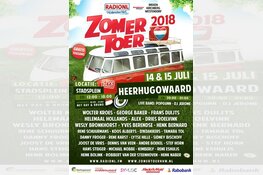Line up RADIONL Zomertoer HHW 14 & 15 juli