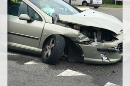 Veel blikschade bij ongeval Heerhugowaard