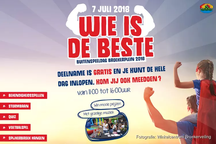 Met elkaar de strijd aan gaan tijdens Buitenspeeldag 2018
