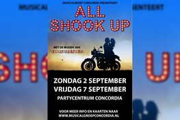 Grootste hits van Elvis Presley in All Shook Up door Musicalgroep Concordia