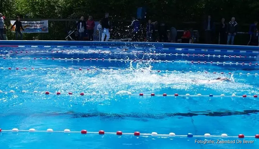 Sportief en smakelijk eindfeest bij Zwembad de Bever