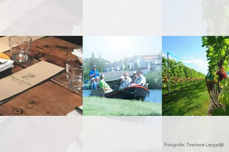 Woensdag kan men varen en wijnproeven in Langedijk