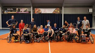Plezier als drijfveer bij Open Dag Rolstoeltennis Alkmaar