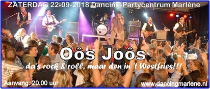 Feesten op z'n Westfries met Oôs Joôs komende zaterdag in Marlène