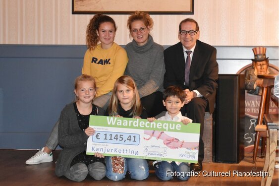 Ruim 1.100 euro opgehaald voor de KanjerKetting