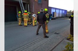 Brand oud Maskeradegebouw in Noord-Scharwoude