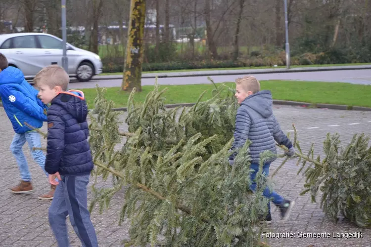 Inzameling kerstbomen