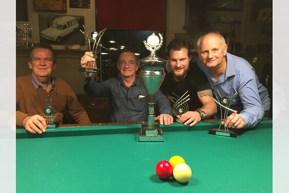 John Bruin wordt 25e Open Langedijker Kampioen Driebanden