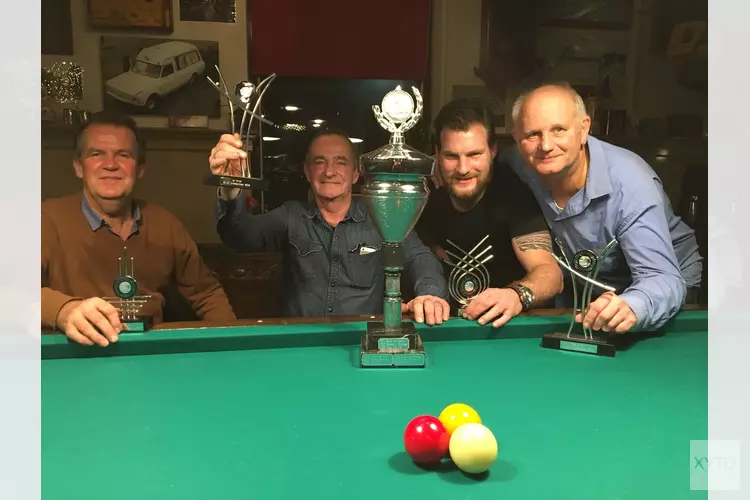 John Bruin wordt 25e Open Langedijker Kampioen Driebanden