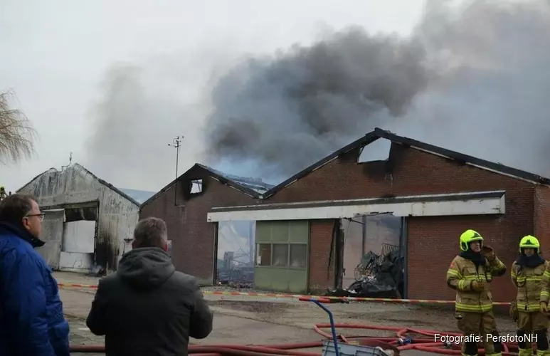 Asbest vrijgekomen bij brand Oudkarspel