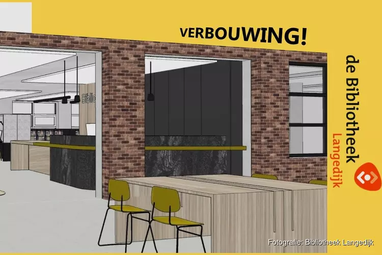 De bibliotheek is vanwege een verbouwing gesloten vanaf 4 t/m 30 maart.