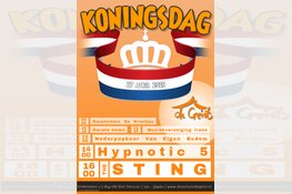 Koningsdag: Muziekspektakel bij dorpshuis De Geist
