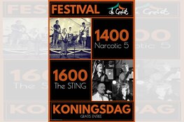 Koningsdag: Muziekspektakel bij dorpshuis De Geist