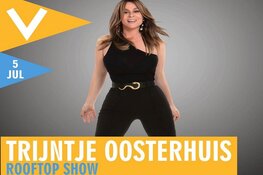 Trijntje Oosterhuis komt voor rooftop-show naar Podium Victorie