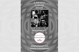 Weer veel live muziek bij partycentrum Concordia