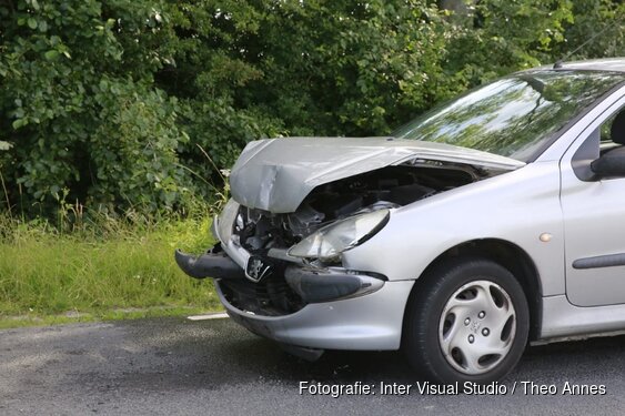 Kop-staartbotsing in Oudkarspel