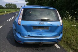 Kop-staartbotsing in Oudkarspel