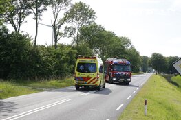 Kop-staartbotsing in Oudkarspel