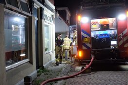 Brand in wasdroger in Zuid-Scharwoude