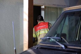 Brand in wasdroger in Zuid-Scharwoude