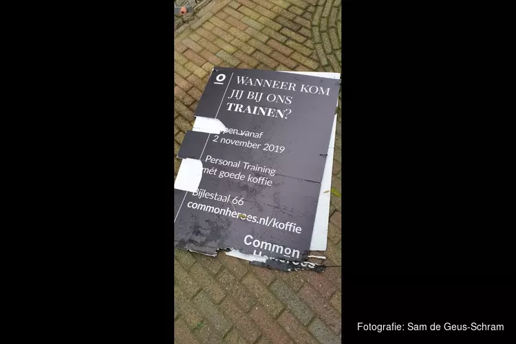 Jonge sportieve ondernemers uit Langedijk worden geteisterd door vandalisme