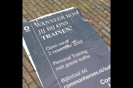 Jonge sportieve ondernemers uit Langedijk worden geteisterd door vandalisme