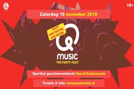Q-Music The party 16 november Sporthal Geesmerambacht!