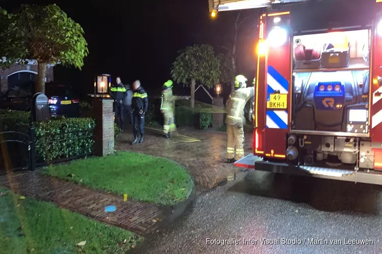 Blikseminslag in Zuid-Scharwoude
