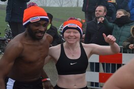 Bikkels trotseren mist en kou op Nieuwjaarsdag