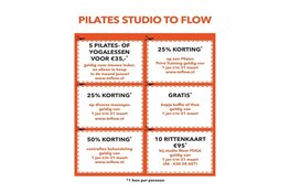 Komende zondag feestelijke opening Pilates Studio To Flow