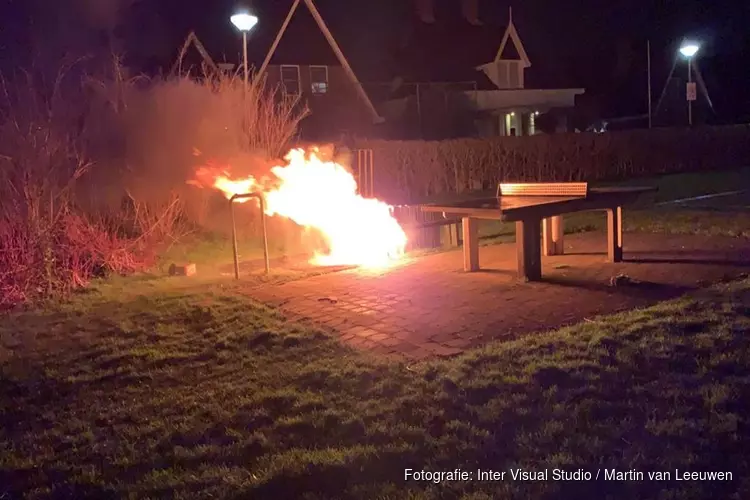 Brand in speeltuin Broek op Langedijk