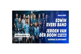 Edwin Evers Band toegevoegd aan line-up Heerhugowaard Live
