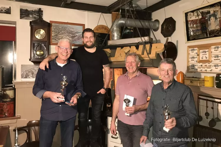 Open Langedijker Kampioenschap Driebanden 2020 wordt prooi voor Dirk Snip