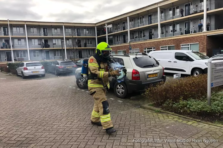 Keukenbrandje in wooncomplex