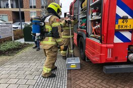 Keukenbrandje in wooncomplex