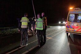Auto gecrasht op N242