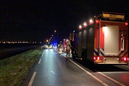 Auto gecrasht op N242