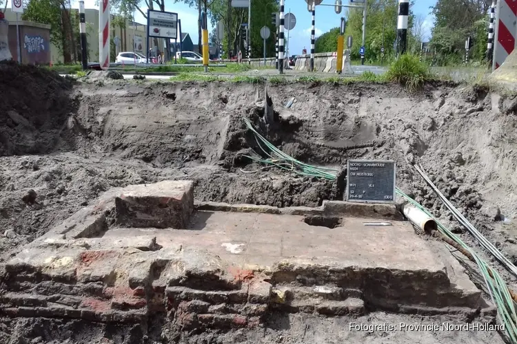 Historische vondst bij werk LARGAS en rotonde Noord-Scharwoude (N504)