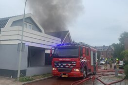 Brand in Noord-Scharwoude