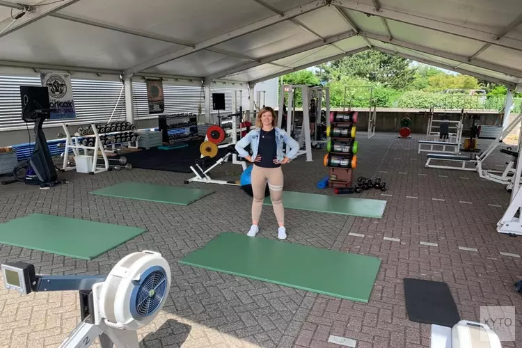 Muscle beach, maar dan in Broek op Langedijk