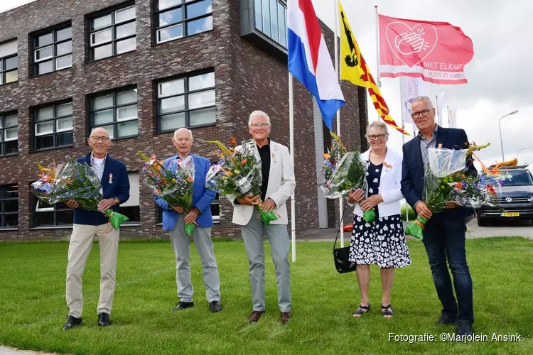 Uitreiking Koninklijke Onderscheidingen in Langedijk
