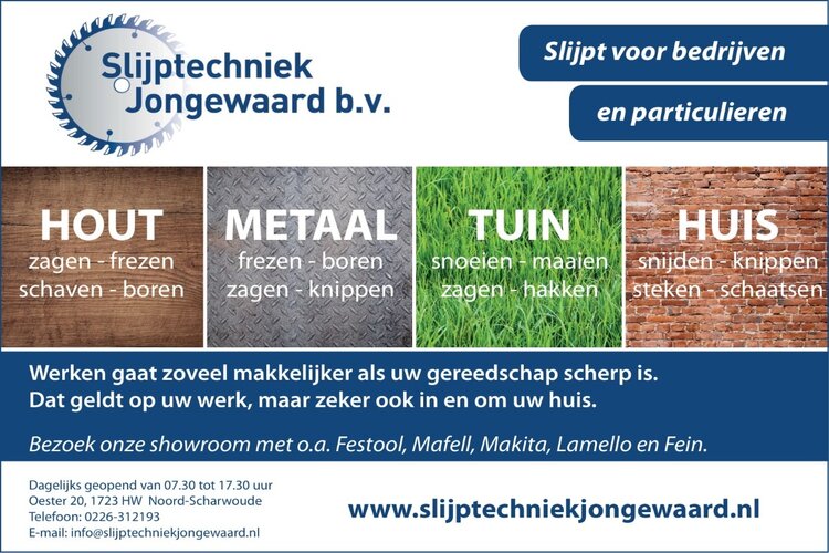 Slijptechniek Jongewaard: Meer dan slijpen alleen!