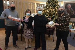 Kerstengelen verrassen inwoners van Heerhugowaard en Langedijk