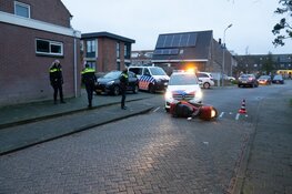 Scooterrijder aangereden door politie na achtervolging