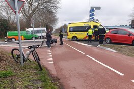 Fietser aangereden in Noord-Scharwoude