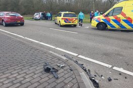 Auto's botsen op N245 bij Oudkarspel