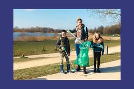 Honderden inwoners van Heerhugowaard en Langedijk rapen zwerfafval tijdens opschoon-ommetje