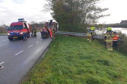 Auto te water in Koedijk, bestuurder overleden
